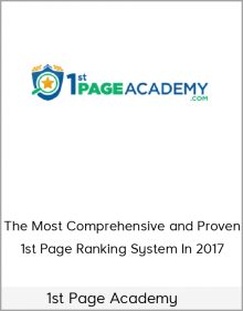 1st Page Academy – The Most Comprehensive and Proven 1st Page Ranking System In 2017