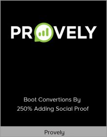 Provely – Boot Convertions By 250% Adding Social Proof