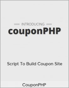 CouponPHP – Script To Build Coupon Site