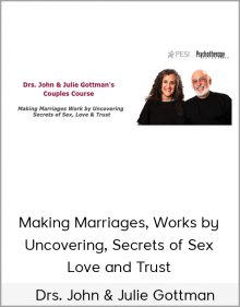 Drs. John & Julie Gottman – Making Marriages, Works by Uncovering, Secrets of Sex, Love and Trust