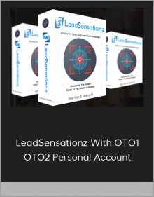 LeadSensationz With OTO1 + OTO2 Personal Account