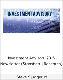 Steve Sjuggerud – Investment Advisory 2016 Newsletter (Stansberry Research)