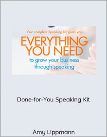 Amy Lippmann – Done-for-You Speaking Kit