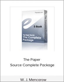 W. J. Mencarow – The Paper Source Complete Package