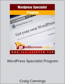 Craig Cannings – WordPress Specialist Program