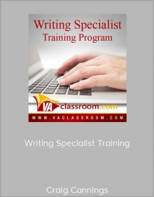 Craig Cannings – Writing Specialist Training