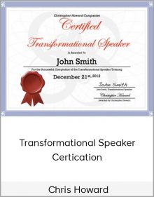 Chris Howard – Transformational Speaker Certication