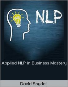 David Snyder – Applied NLP in Business Mastery