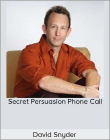 David Snyder – Secret Persuasion Phone Call