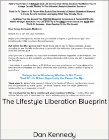 Dan Kennedy The Lifestyle Liberation Blueprint