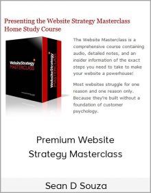 Sean D Souza – Premium Website Strategy Masterclass