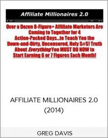 GREG DAVIS AFFILIATE MILLIONAIRES 2.0 (2014)