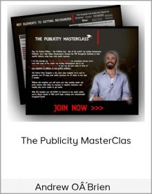 Andrew OÂ´Brien - The Publicity MasterClas