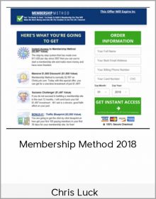 Chris Luck - Membership Method 2018