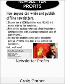 Craig Garber - Newsletter Profits