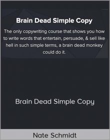 Nate Schmidt - Brain Dead Simple Copy