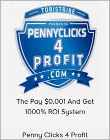 Penny Clicks 4 Profit – The Pay $0.001 And Get 1000% ROI System