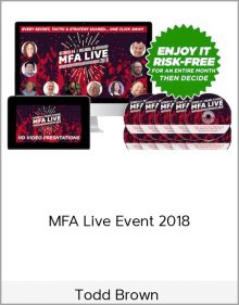 Todd Brown - MFA Live Event 2018