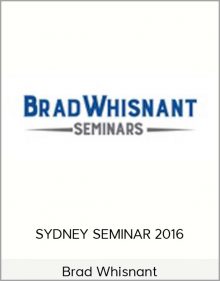 Brad Whisnant - SYDNEY SEMINAR 2016