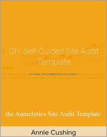 Annie Cushing – the Annielytics Site Audit Template