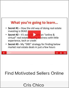 Cris Chico - Find Motivated Sellers Online