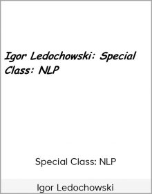 Igor Ledochowski - Special Class: NLP