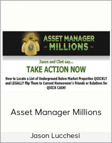 Jason Lucchesi – Asset Manager Millions