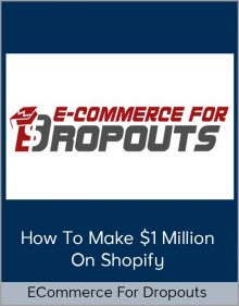 ECommerce For Dropouts – How To Make $1 Million On Shopify