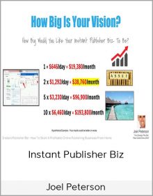 Joel Peterson - Instant Publisher Biz