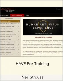 Neil Strauss – HAVE Pre Training