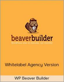 WP Beaver Builder – Whitelabel Agency Version