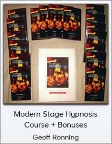 Geoff Ronning - Modern Stage Hypnosis Course + Bonuses