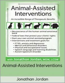 Jonathan Jordan - Animal-Assisted Interventions