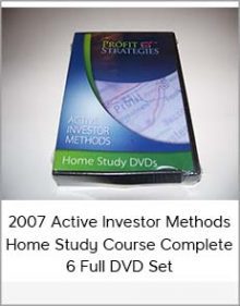 2007 Active Investor Methods Home Study Course Complete 6 Full DVD Set