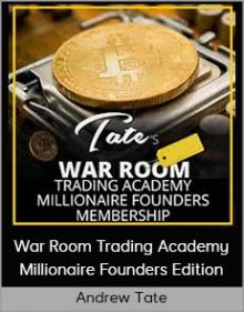 Andrew Tate - War Room Trading Academy Millionaire Founders Edition