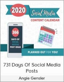 Angie Gensler - 731 Days Of Social Media Posts