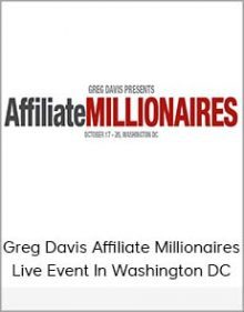 Greg Davis Affiliate Millionaires Live Event In Washington DC