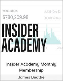 James Beattie - Insider Academy Monthly Membership