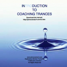 John Overdurf - Introduction To Coaching Trances