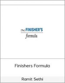 Ramit Sethi - Finishers Formula