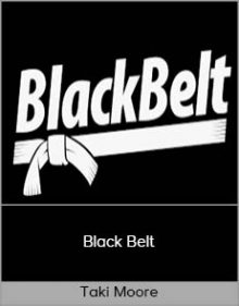 Taki Moore – Black Belt