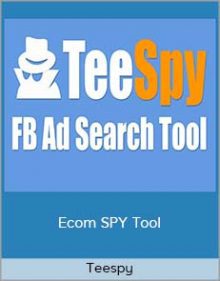 Teespy - Ecom SPY Tool