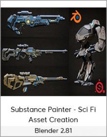 Blender 2.81 - Substance Painter - Sci Fi Asset Creation