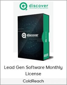 ColdReach - Lead Gen Software Monthly License