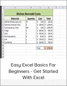 Easy Excel Basics For Beginners - Get Started With Excel