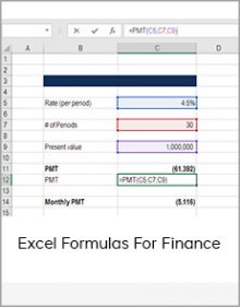 Excel Formulas For Finance