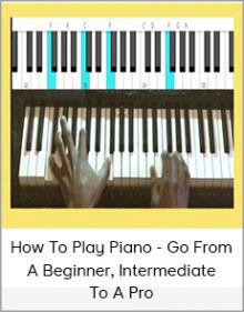 How To Play Piano - Go From A Beginner, Intermediate To A Pro