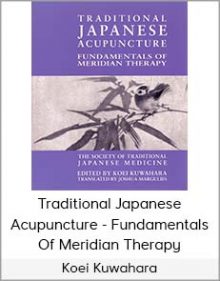 Koei Kuwahara - Traditional Japanese Acupuncture - Fundamentals Of Meridian Therapy