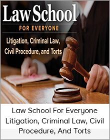 Law School For Everyone Litigation, Criminal Law, Civil Procedure, And Torts