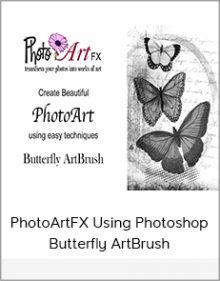 PhotoArtFX Using Photoshop - Butterfly ArtBrush